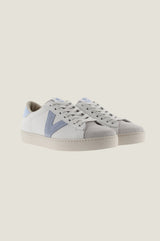 VICTORIA Berlin Low Top Trainer | White/Blue