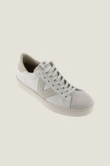 VICTORIA Berlin Low Top Trainer | White/Taupe