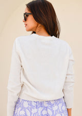 Merino Wool Classic Cardigan | Ivory