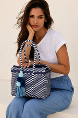 Bombon Mini Tote | Navy