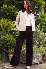 Merino Wool Swing Cardigan | Oat