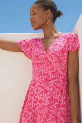 Felicity EcoVero™ Dress | Pink/Pink