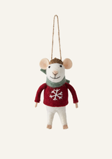 Snowflake Mouse | Red