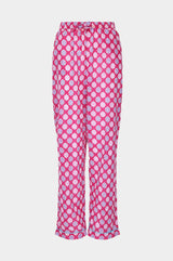 Three Piece Pyjama Set | Hyacinth Pink/Purple