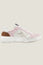MELINE Vintage Effect Star Trainers | Pink/White