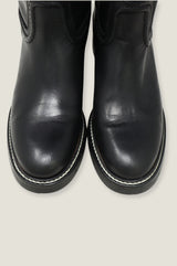 ALPE Trento Knee High Leather Boot | Black