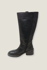 ALPE Trento Knee High Leather Boot | Black