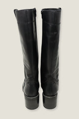 ALPE Trento Knee High Leather Boot | Black