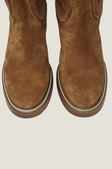 ALPE Trento Knee High Suede Boot | Tan