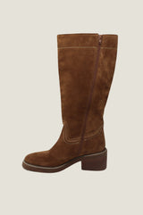 ALPE Trento Knee High Suede Boot | Tan
