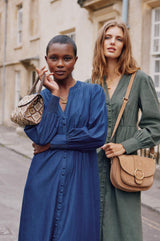 Beaded Handbag | Tonal Gold