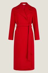 Wool Coat | Red