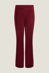 Juliette Stretch Corduroy Trouser | Burgundy
