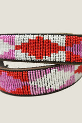 Aires Belt | Pink/White/Red