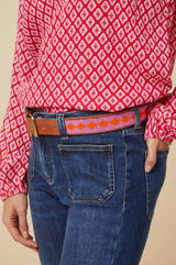 Diamond Belt | Pink/Orange - Aspiga