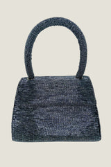 Beaded Handbag | Navy/Bullet