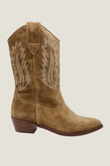 ALPE Camilla Cowboy Boots | Camel