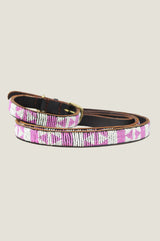 Arrow Dog Lead | Pink/White