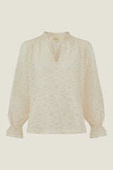 Amelie Lace Blouse | Ivory