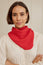 Merino Wool Tie Neck Scarf | Red