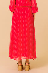 Kate Skirt | Polka Dot Red/White