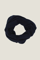 Merino Wool Snood | Dark Navy