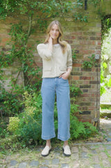 Pearl Cardigan | Oat