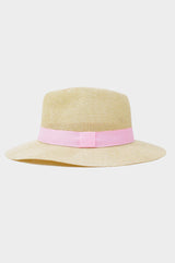 Panama-Hat-Pink