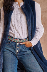 Fully-Beaded-Arrow-Belt-Green/Bullet