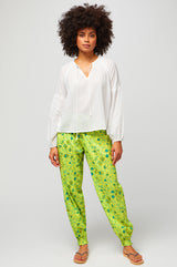 Harem-Trousers-Botanical-Posies-Lime-Green