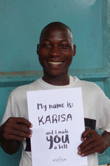 Toto Leather Belt | Pink/Red