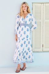 Tanzi-Soft-Padded-Sole-Leather-Sandals-White