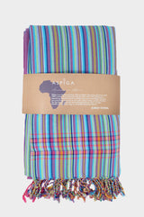 Kikoy Towel | Baringo Sea Green/Turquoise - Aspiga