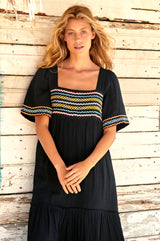 Gracie-Embroidered-Dress-Black-Multi