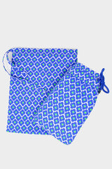 Men's Recycled Swim-Short-Daisy-Flower-Marina-Blue-Green