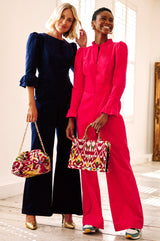 Victoria-3/4-Sleeve-Corduroy-Jumpsuit-Atlantic-Blue