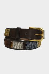 Full Beaded Belt | Bronze/Bullet - Aspiga