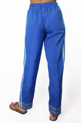 Unisex Kikoy Trousers | Blue - Aspiga