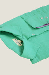 Men's-Linen-Shirt-Green-Light-Purple