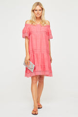 Disc Sandals | Coral - Aspiga