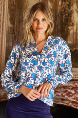 Olivia-Blouse-Flower-Cream