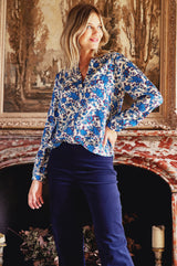 Olivia-Blouse-Flower-Cream