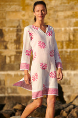 Guadalupe-Short-Tunic-Paisley-White-Pink