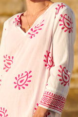 Guadalupe-Short-Tunic-Paisley-White-Pink