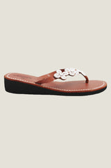 Tatu Heel Sandals | White - Aspiga