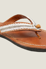 Tanzi-Soft-Padded-Sole-Leather-Sandals-White