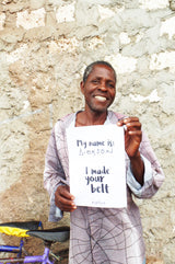 Full Beaded Belt | Silver - Aspiga