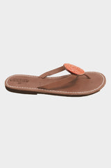 Disc Sandals | Coral - Aspiga