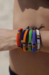 Maasai Band | White - Aspiga