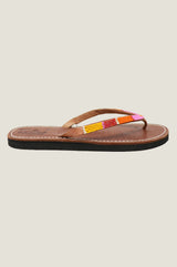Naisha Soft Sole Sandals | Pink/Orange - Aspiga
